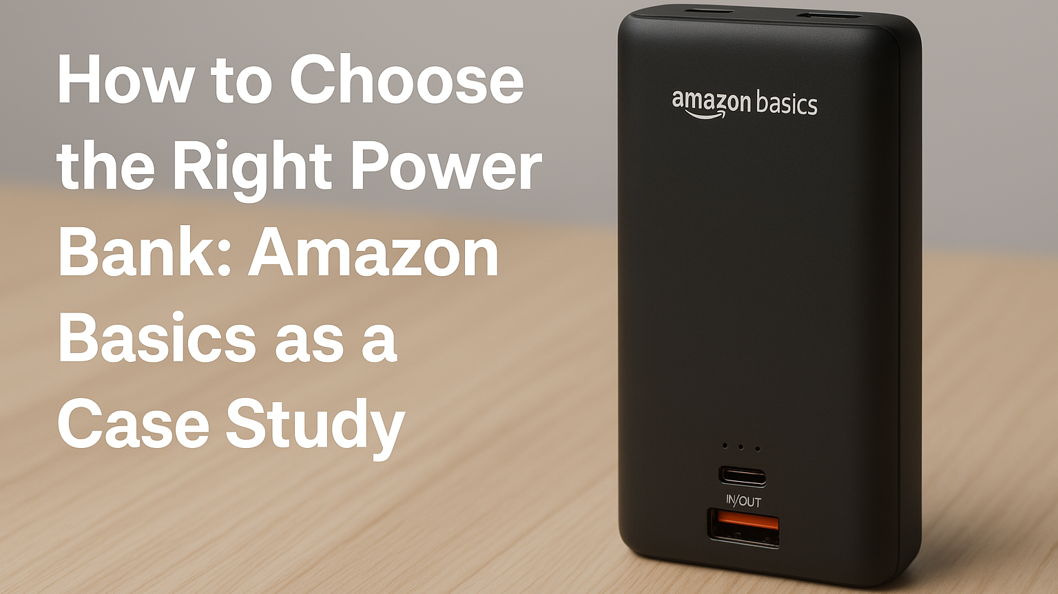 Amazon Basics Power Bank